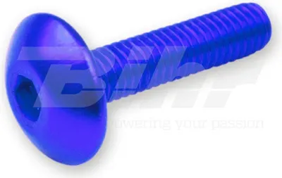 Produktbild von Windschutzscheibenschrauben-Satz M5X20 (6 Stück) Blau (Ta520Az)