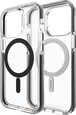 Zdjęcie produktu dla GEAR4 Santa Cruz Snap, Pokrowiec, Apple, iPhone 13 Pro, 15,5 cm (6.1"), Czarny, Przezroczysty