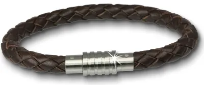 Produktbild von Amello Armbänder braun Herren Armschmuck Edelstahl Stainless Steel D2AMA474N20