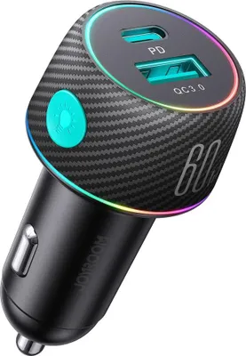 Produktbild von JOYROOM JR-CCN01, Auto, Zigarettenanzünder, Schwarz