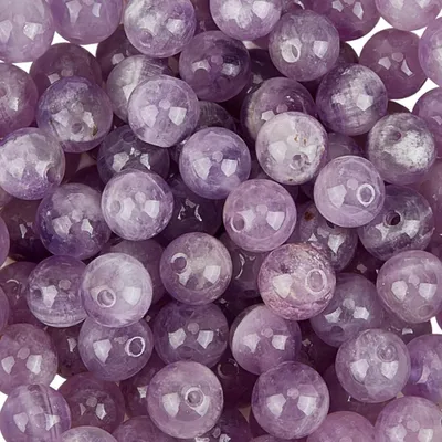 Immagine prodotto di Set di 100 perline di ametista per la creazione di gioielli