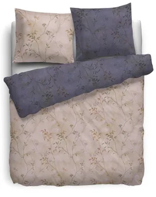 Produktbild von Heckett & Lane Satin Bettwäsche 135x200 + 80x80 cm Violett