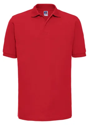 Imagen del producto de Camiseta polo Russell Herren, manga corta, modelo FK708 (talla S), color rojo claro