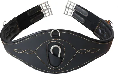 Obrázek produktu pro Kentucky Horsewear Kožený podbřišník Anatomical Black