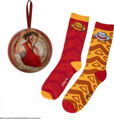 Produktbild von Einteilige Weihnachtskapsel mit Ruffy Socks
