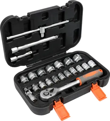 Obrázek produktu pro Sthor 58661, 3/8", Ocel, 22 kusů