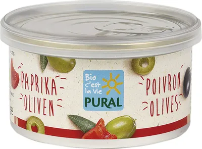Produktbild von Pural Paprika Olive Aufstrich 125g
