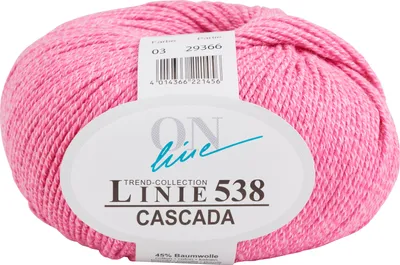 Produktbild von ONline Wolle Cascada, Linie 538 Farbe 0003