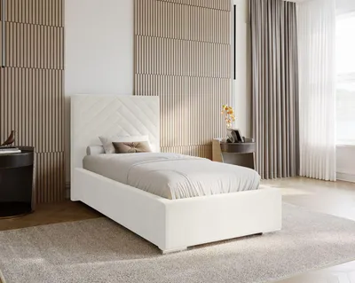 Obrázok produktu pre Jednolôžková posteľ 100x200 GALOX - biela