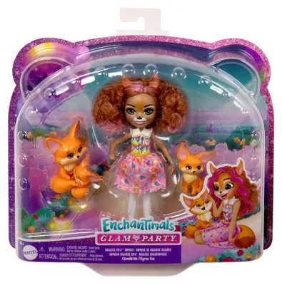 Produktbild von Enchantimals Filigree Fuchs Familie