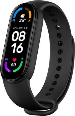 Produktbild von Xiaomi Mi Band 6 Aktivitätstracker - Sauerstoff / Stressmessgerät Schwarz