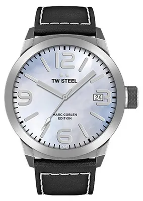 Produktbild von TW Steel Herren Uhr Armbanduhr Marc Coblen Edition TWMC23 Lederband