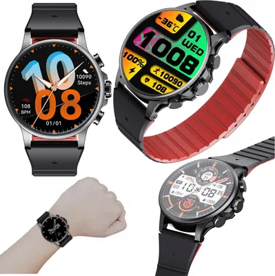 Zdjęcie produktu dla IMIKI Holo Ultra AMOLED Smartwatch do biegania sportowy zegarek