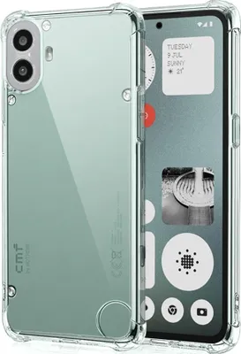 Produktbild von Techsuit Shockproof Back Cover Hülle für Nothing CMF Phone 1 - Transparent