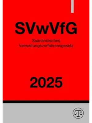 Produktbild von Saarländisches Verwaltungsverfahrensgesetz - SVwVfG 2025