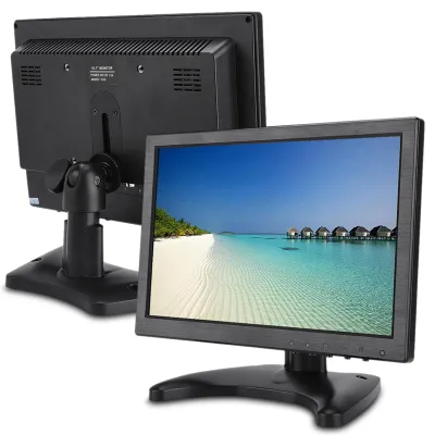 Image de Écran LCD LED Full HD 10,1 pouces, résolution 1920 × 1200, format 16:10, avec entréesHDMI/VGA/AV/BNC
