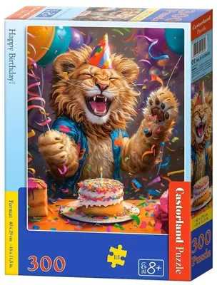Obrázek produktu pro Puzzle 300 elementów Happy Birthday B-030606