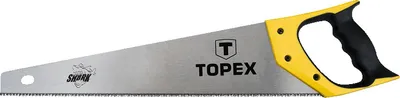 Produktbild von TOPEX Handsäge Holzsäge Zähne Säge Profi 500 mm für alle Holzarten 7 TPI