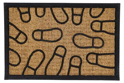 Zdjęcie produktu dla HOME ELEMENTS Mata z włókna kokosowego 40 x 60 cm, Traces
