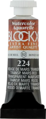 Produktbild von Blockx 3x Aquarellfarbe, Tube 5ml Marsrot transparent 43224BXC