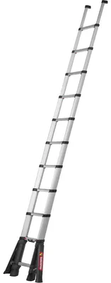 Teleskopleiter 3,5 m, 11 Stufen, 150 kg, Aluminium/Kunststoff