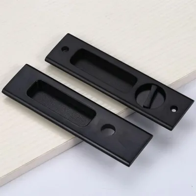 Obrázek produktu pro Zakdeurklink - Neviditelný zámek dveří - 1 kus - Černá - 160 mm