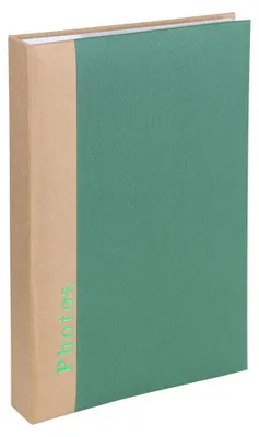 Produktbild von Einsteckalbum für 300 Fotos in 10x15 cm Fotoalbum mit Memofeldern zum Beschriften Foto Album mit Farbauswahl - Farbe: Grün