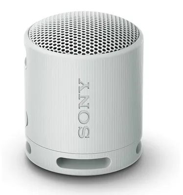 Produktbild von Sony SRS-XB100, Kabellos, A2DP, HFP, AAC, AVRCP, SBC, USB Typ-C, Tragbarer Mono-Lautsprecher, Grau, Zylinder
