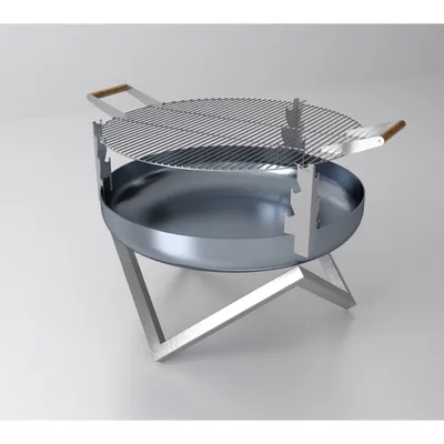 Produktbild von SvenskaV Edelstahl-Grillrost für SvenskaV Feuerschalen in Gr.L (Durchmesser 45 cm)