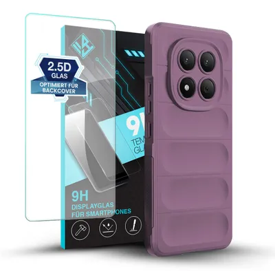 Produktbild von Handy Hülle für Xiaomi Redmi Note 15 Pro Grip Case Cover Schutzhülle Softgrip Farbe: Violett