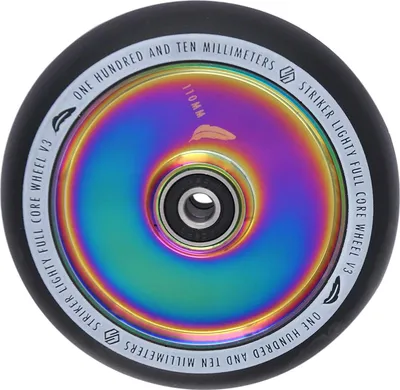 Obrázok produktu pre Striker Lighty Fullcore koliesko pre kaskadérske kolobežky 110 mm neochrom/Pu čierna