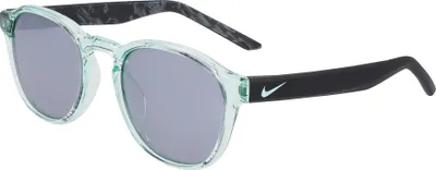 Produktbild von Nike NIKE SMASH DZ7382 Green glow/silver flash 47/19/130 CHILD Sonnenbrillen