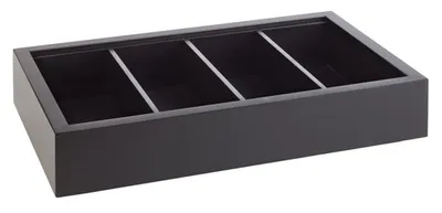 Produktbild von APS Frames Besteck-/Universal-Box, 2-teilig, Wenge, Höhe: 110 mm