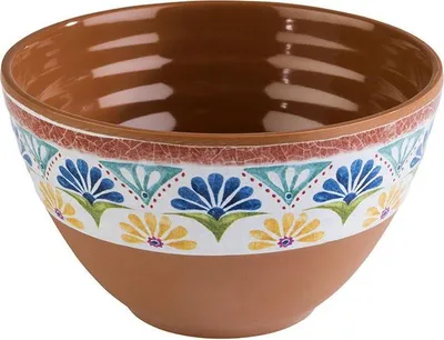 Produktbild von APS 84687 Schale ARABESQUE, Melamin, Ø 10 cm, Höhe 6 cm, Dekor/Terrakottaoptik