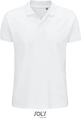 Produktbild von SOLs 03566 | Herren Polo, Planet Men Polo Shirt, 100% Baumwolle - Farbe: White - Größe: S