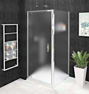 Produktbild von Gelco SIGMA SIMPLY Eckige Duschkabine Drehtür 800x800mm L/R Variante, Brick glas