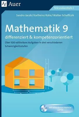 Obrázek produktu pro Mathematik 9 differenziert u. kompetenzorientiert