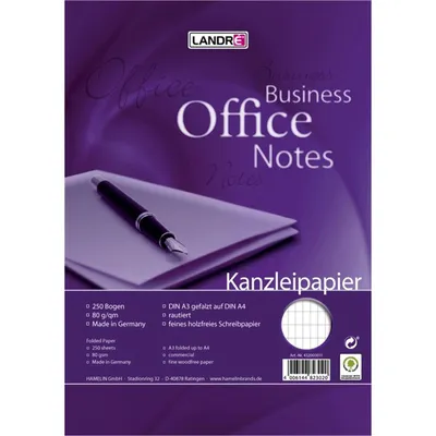 Immagine prodotto di LANDR Kanzleipapier, DIN A3/DIN A4, rautiert