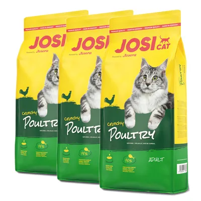 Produktbild von 3 x 10 kg Josera JosiCat Crunchy Poultry