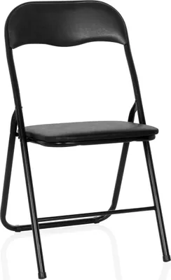 Produktbild von hjh OFFICE Klappstuhl TUDELA BASIC Polyvinylchlorid (PVC) Beistellstuhl Gästestuhl Stuhl klappbar bis 120 kg belastbar