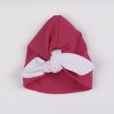 Immagine prodotto di Cappello turbante per bambine Nuovo bambino per bambine a pois, taglia 86 (12-18m)