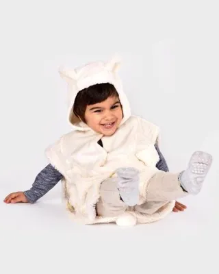 Produktbild von Den Goda Fen Eisbär Umhang Kinderkostüm für 1-4 Jahre
