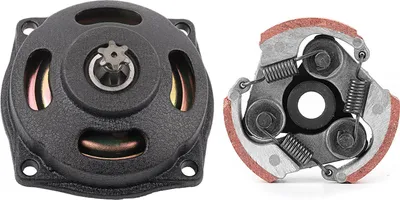 Obrázek produktu pro Spojková sada pro motory s 6 zuby, vhodná pro minimoto, čtyřkolky a motokáry o objemu 47-49 ccm