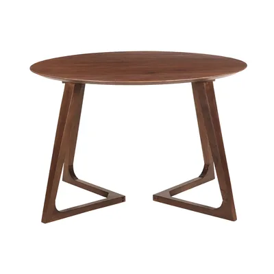 Produktbild von Miliboo - Runder Design-Tisch aus Massivholz L115 cm BANDOL