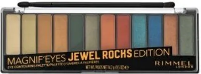 Image de Rimmel London Palette d'ombres à paupières Magnifeyes 009 Jewel Rocks Lid Treasure Palette 14 g