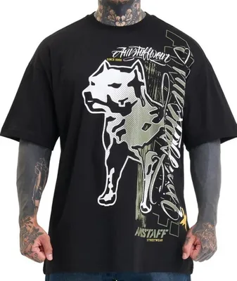 Produktbild von Amstaff T-Shirt Lykon, Farbe:schwarz, Größe:S