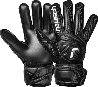Produktbild von Reusch Torwarthandschuhe Attrakt Infinity Junior mit hochelastischem, sicherem Verschluss 7700 black 7