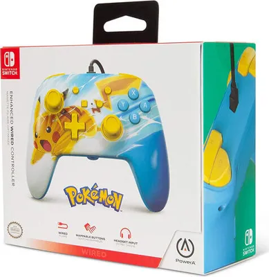 Obrázek produktu pro Ovladač pro přepínač Pikachu Charge s oficiální licencí POWER A