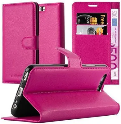 Immagine prodotto di Cadorabo custodia per Huawei P10 custodia protettiva in rosa custodia per cellulare cover chiusura magnetica
