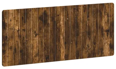Imagen del producto de vidaXL Cabecero de pared modelo ZWOLLE, en chapa de madera con acabado en roble ahumado